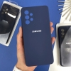 Силіконовий чохол Samsung A33 Dark blue (8)