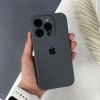 Силіконовий чохол на Айфон 15 Pro Max c закритим низом та камерами | iPhone 15 Pro Max Grey (15)